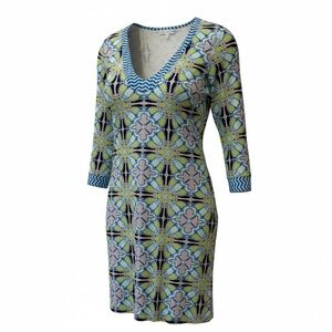 J. McLaughlin blue/green dress, XS